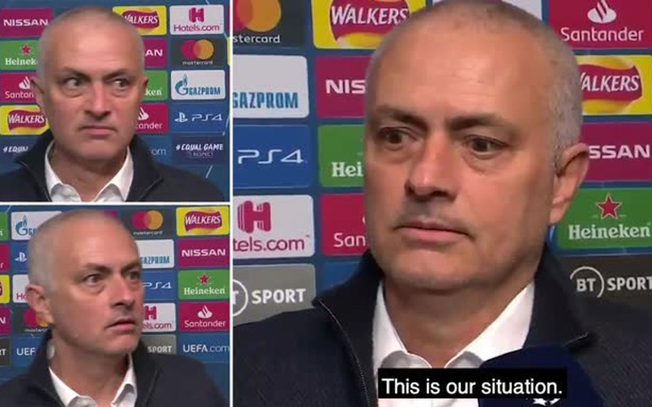 HLV Mourinho: 'Tottenham đã chiến đấu với khẩu súng không có đạn'
