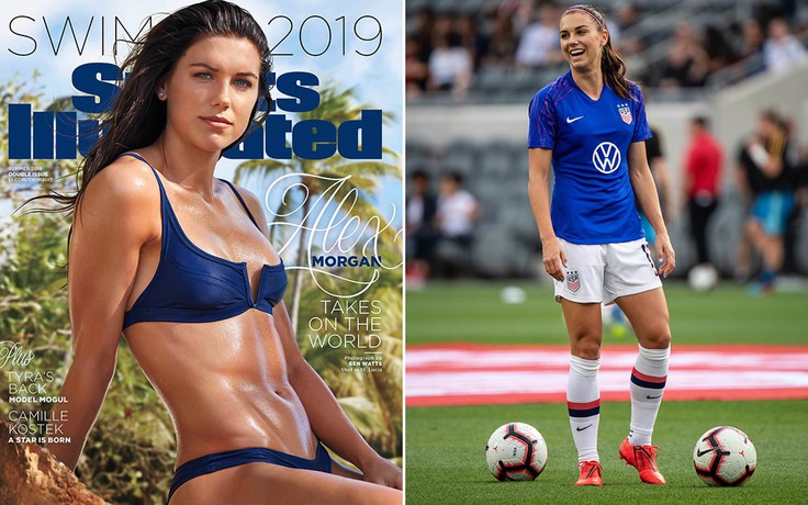 Nữ cầu thủ đẹp nhất thế giới Alex Morgan lo sợ phải sinh con một mình