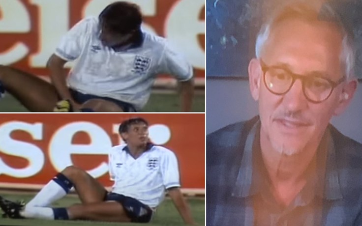 Gary Lineker tiết lộ từng "bị tiêu chảy" ngay trên sân tại Italia 1990