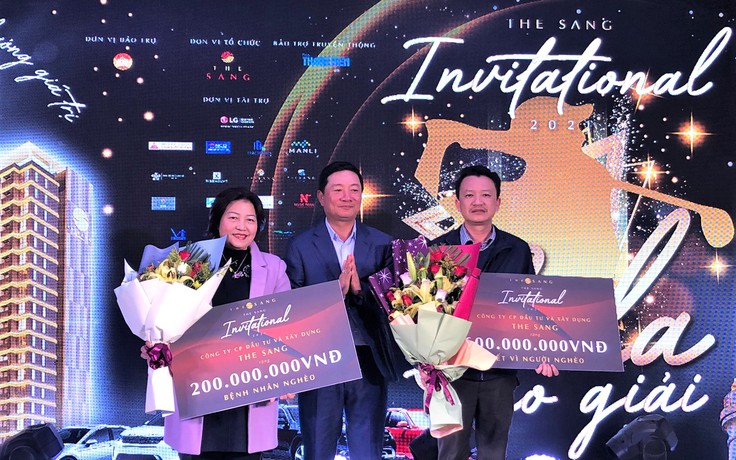 Giải golf The Sang invitational 2021 hỗ trợ hơn 800 triệu đồng cho người nghèo