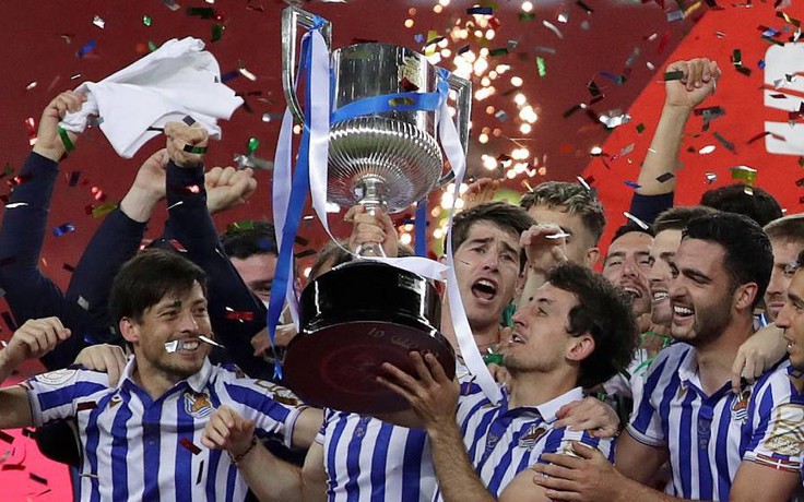 Sociedad vô địch Cúp nhà Vua Tây Ban Nha 2020 sau trận đấu hy hữu