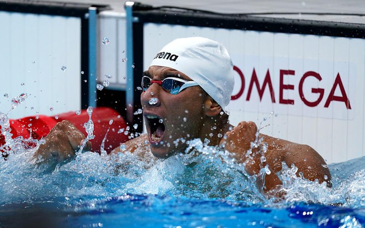 Kình ngư 18 tuổi của Tunisia tạo bất ngờ ngoạn mục nhất ở Olympic Tokyo