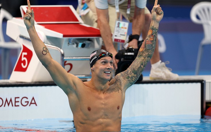 Olympic 2020: Bơi lội Mỹ giành lại quyền thống trị trước đội bơi Trung Quốc
