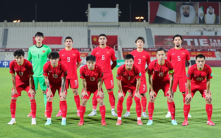 Tuyển Trung Quốc tiếp tục chọn UAE làm sân nhà ở vòng loại World Cup 2022