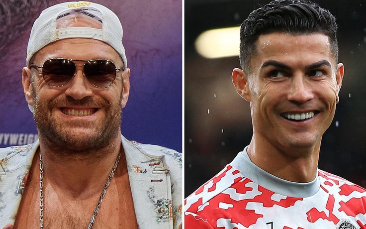 Võ sĩ quyền anh Tyson Fury cảnh báo Cristiano Ronaldo: ‘Tôi mới là vua ở Manchester’