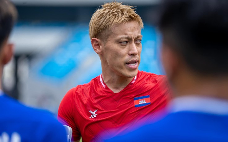 HLV Keisuke Honda nói ẩn ý về mục tiêu của U.23 Campuchia tại SEA Games 31