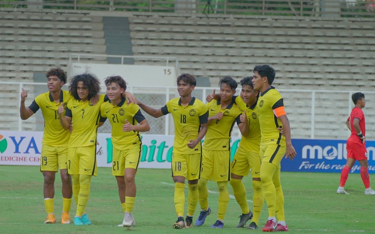 U.19 Malaysia theo chân U.19 Lào vào bán kết giải Đông Nam Á