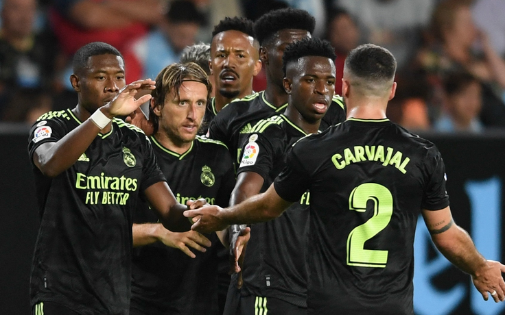 Real Madrid vùi dập Celta Vigo trong ngày chia tay Casemiro
