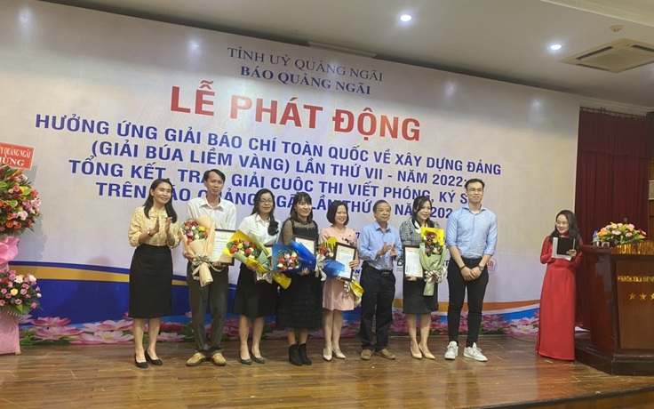 PV Thanh Niên đạt giải B cuộc thi phóng sự của Báo Quảng Ngãi