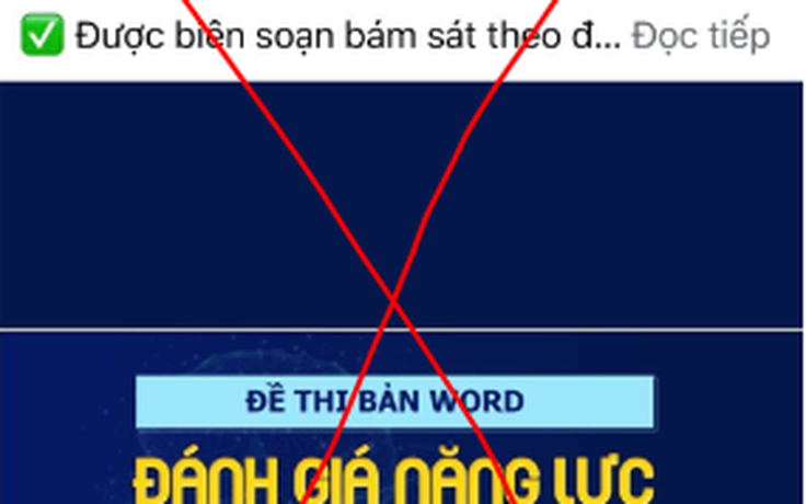 ĐH Quốc gia TP.HCM bị mạo danh tổ chức luyện thi đánh giá năng lực