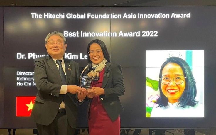 Nhà khoa học nữ duy nhất toàn châu Á đạt giải thưởng Sáng tạo xuất sắc nhất