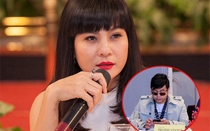 Cát Phượng: 'Quang Lê quá mất lịch sự khi tự ý ngồi bàn chủ tọa'