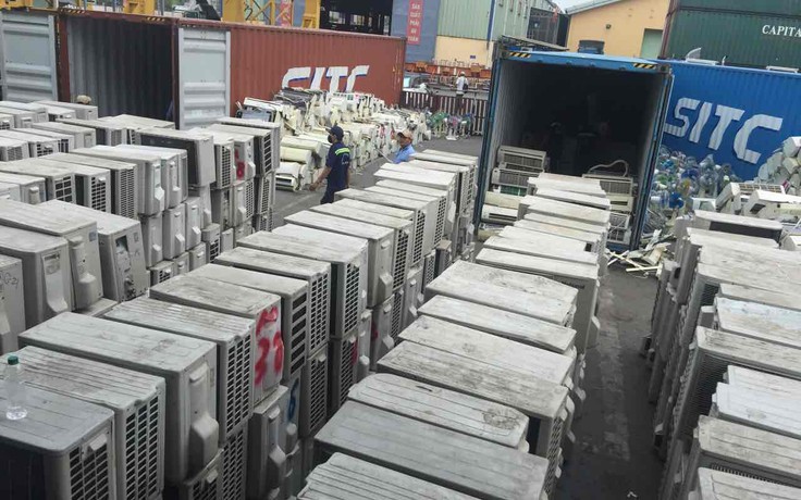 Cả ngàn container phế liệu bị doanh nghiệp từ chối nhận do 'gửi nhầm'