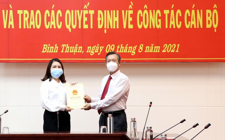 Bà Phạm Thị Minh Hiếu giữ chức Giám đốc Sở Tư pháp Bình Thuận