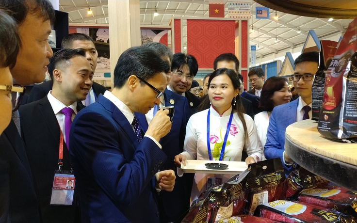Gần 100 doanh nghiệp Việt 'chào hàng' tại hội chợ Trung Quốc - Nam Á