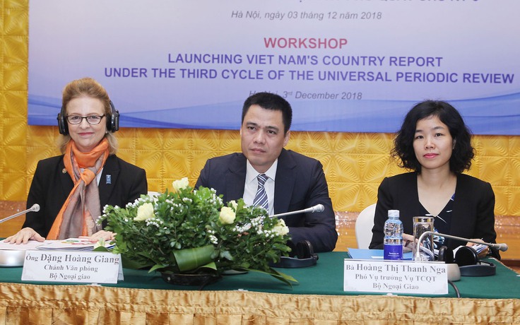 Việt Nam đã thực hiện xong 96,2% khuyến nghị về nhân quyền