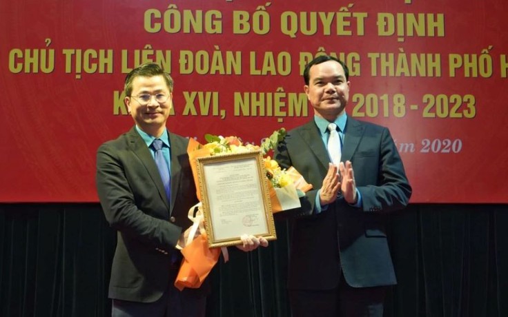 Ông Nguyễn Phi Thường làm Chủ tịch Liên đoàn Lao động TP.Hà Nội