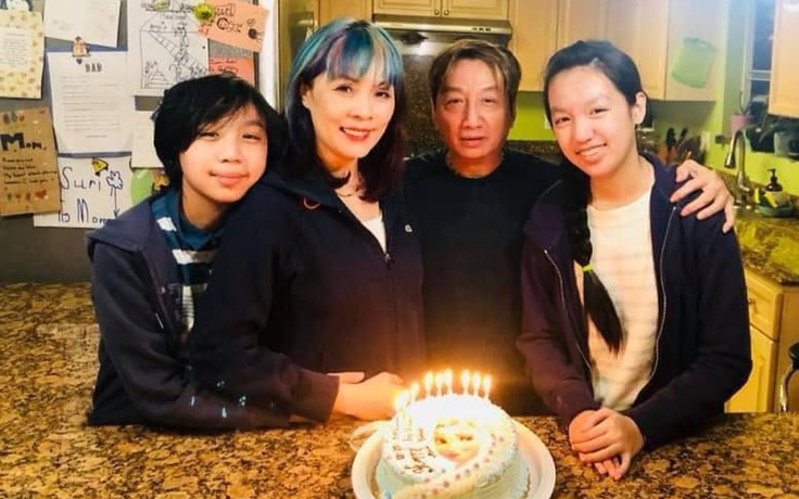 Gia đình Trường Vũ khoe khoảnh khắc hạnh phúc khi về Việt Nam