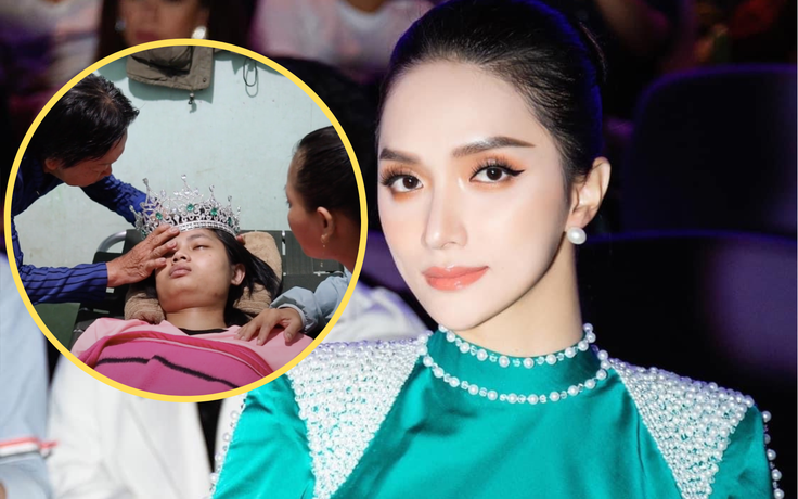 Hương Giang thực hiện tâm nguyện của người mẫu chuyển giới bị bệnh nằm liệt giường