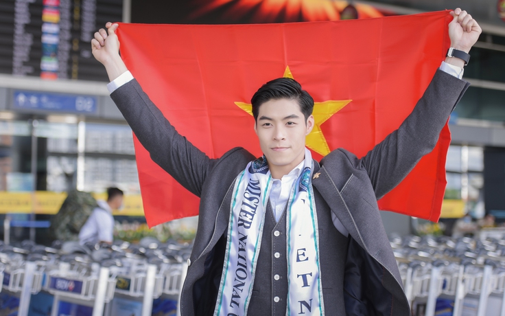 Ngô Hoàng Phi Việt lên đường thi Mister National Universe 2022