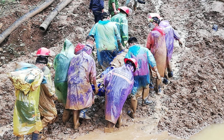 Đã tìm thấy một nạn nhân vụ sập lò vàng ở Hòa Bình