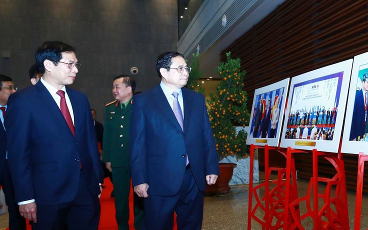 Thủ tướng Phạm Minh Chính dự hội nghị tổng kết ngành ngoại giao