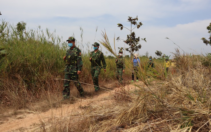 Bình Phước: Tăng cường lực lượng lên tuyến biên giới phòng, chống dịch Covid-19