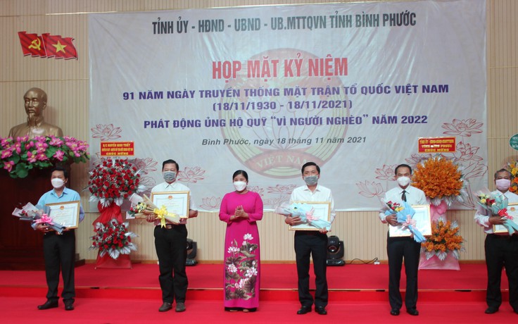 Gần 90 tỉ đăng ký hỗ trợ quỹ vì người nghèo tỉnh Bình Phước