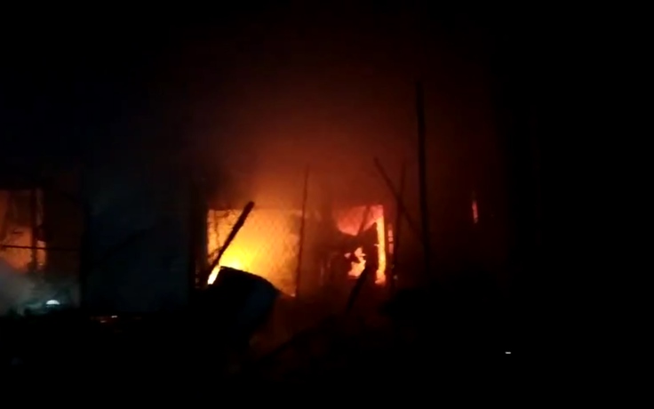 Bình Phước: Cháy 64 ki ốt ở chợ Thanh Lương, thiệt hại hàng chục tỉ đồng