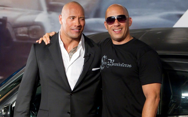 'The Rock' Dwayne Johnson lên tiếng về mâu thuẫn với Vin Diesel