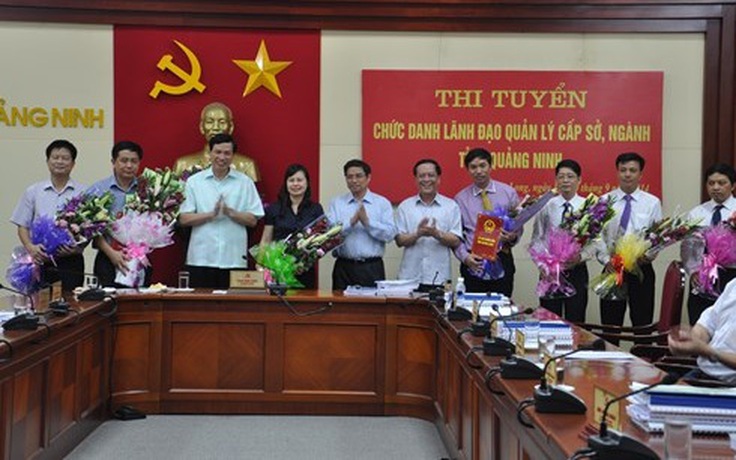 Quảng Ninh hào hứng thi tuyển lãnh đạo sở, ngành