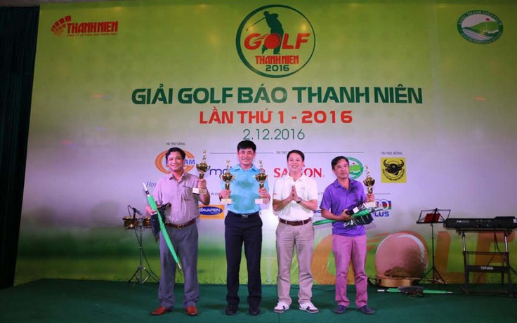 Kết thúc giải golf Báo Thanh Niên lần thứ 1