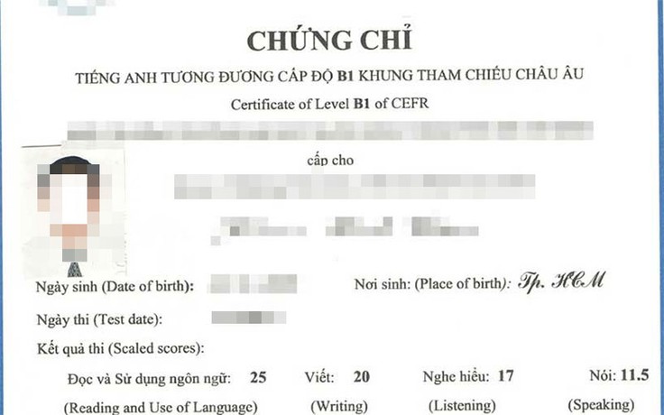 Không bắt buộc khi chuyển ngạch phải có chứng chỉ ngoại ngữ, tin học