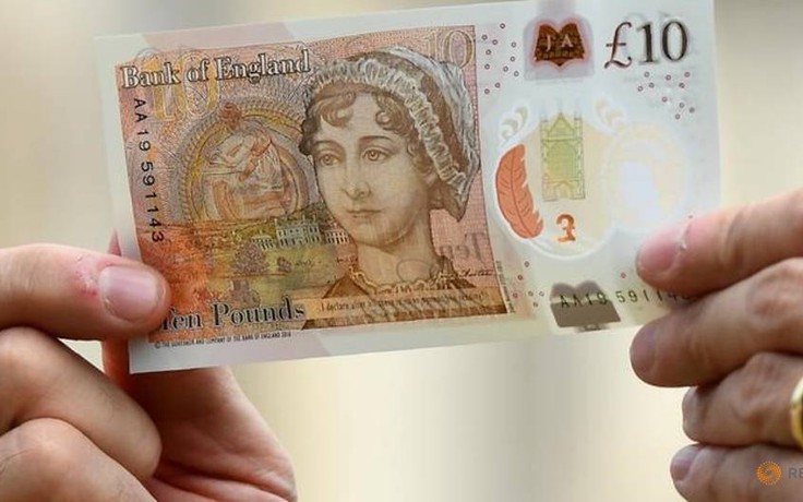 Anh phát hành tờ 10 bảng in hình nữ văn sĩ Jane Austen