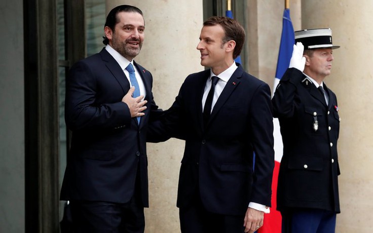 Ông Hariri đến Pháp gặp Tổng thống Macron