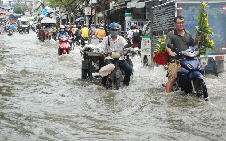 Dự án chống ngập 'khủng' ở TP.HCM có nguy cơ trễ hẹn