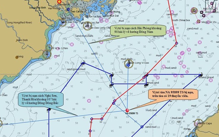 Sử dụng thiết bị lặn siêu vi tìm 9 ngư dân mất tích gần Bạch Long Vĩ