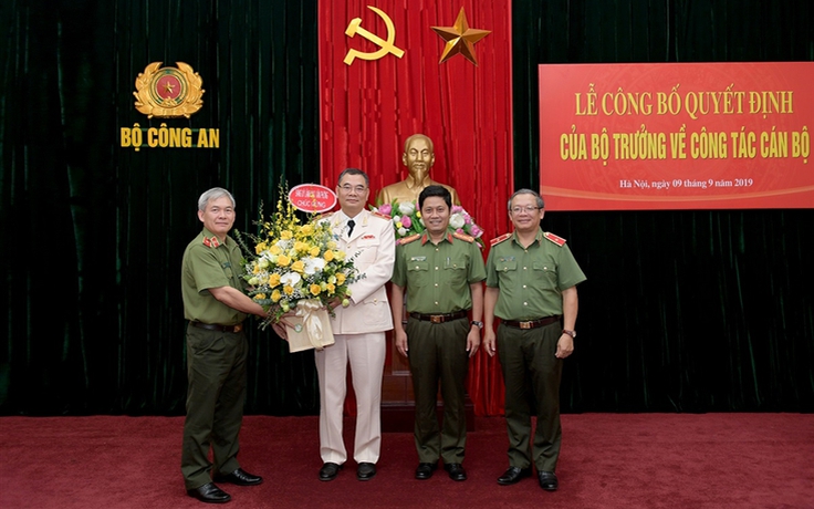 Thiếu tướng Tô Ân Xô làm Chánh văn phòng Bộ Công an