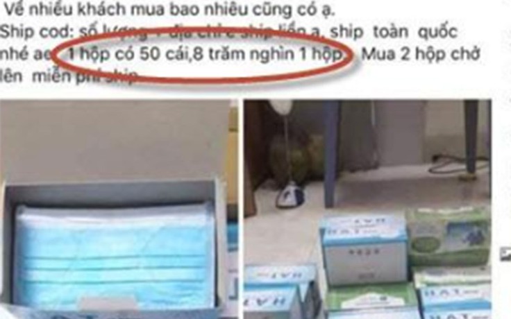 Cư dân mạng quan tâm: Bán khẩu trang giá cao lại còn vu vạ