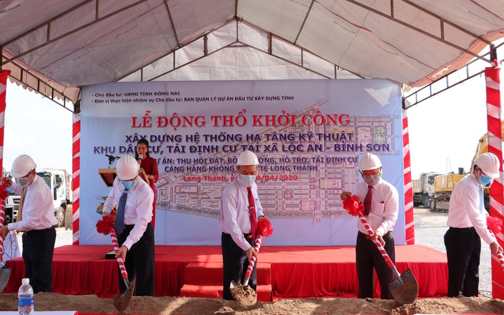 Khởi công xây dựng khu tái định cư dự án sân bay Long Thành
