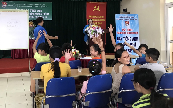 Lớp học tiếng Anh '3 không' ở Hà Nội