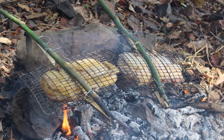 Về rẫy ăn gà ngủ trên cây