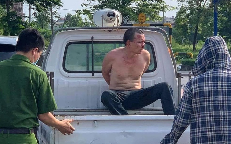 Bắt tạm giam bị can đâm trọng thương tài xế taxi ở Hà Nội