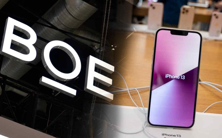Apple khai thác BOE của Trung Quốc để có màn hình cao cấp cho iPhone 13