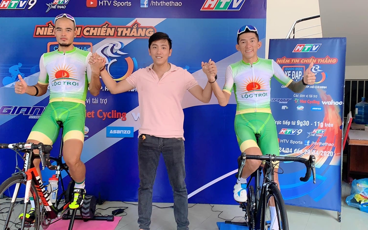 ‘Thần núi’ Lê Ngọc Sơn chiến thắng giải xe đạp thực tế ảo HTV