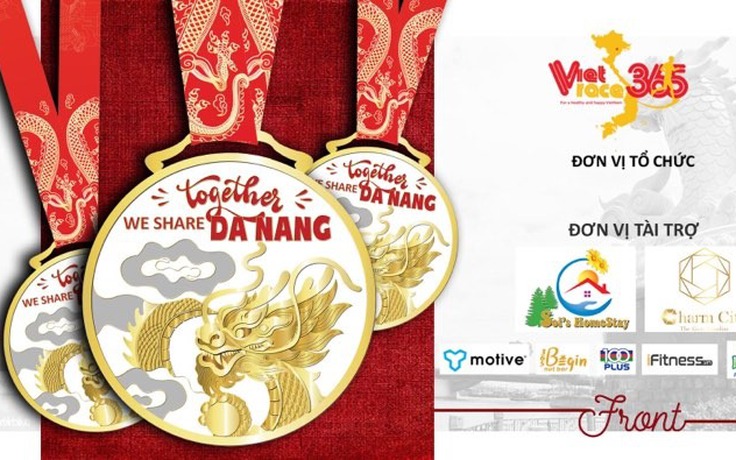 3.000 VĐV dự giải chạy trực tuyến ‘Together We Share - Đà Nẵng’