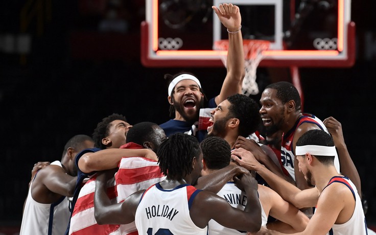 Đánh bại Pháp, tuyển Mỹ bảo vệ thành công HCV bóng rổ nam Olympic