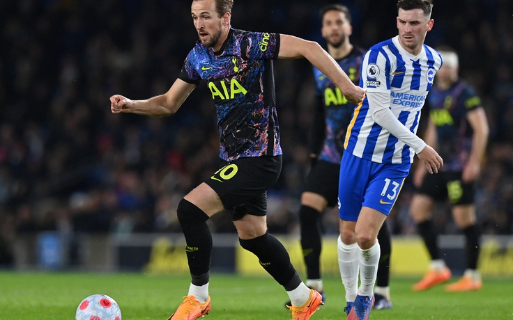 Kết quả Ngoại hạng Anh, Brighton 0-2 Tottenham: Harry Kane tỏa sáng