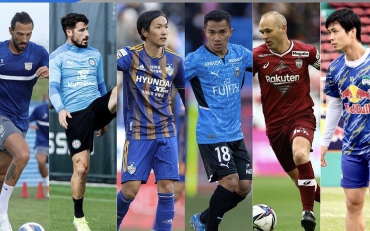 Công Phượng, Iniesta, Chanathip vào tốp cầu thủ đáng xem ở AFC Champions League 2022