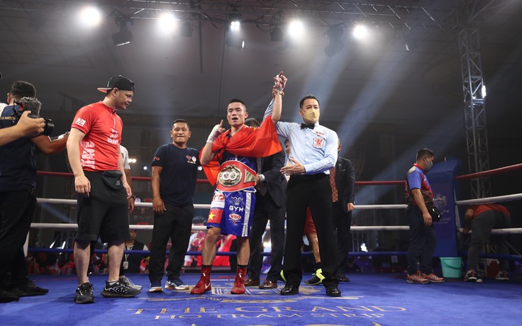 Võ sĩ Việt Nam đầu tiên vô địch đai boxing IBF châu Á